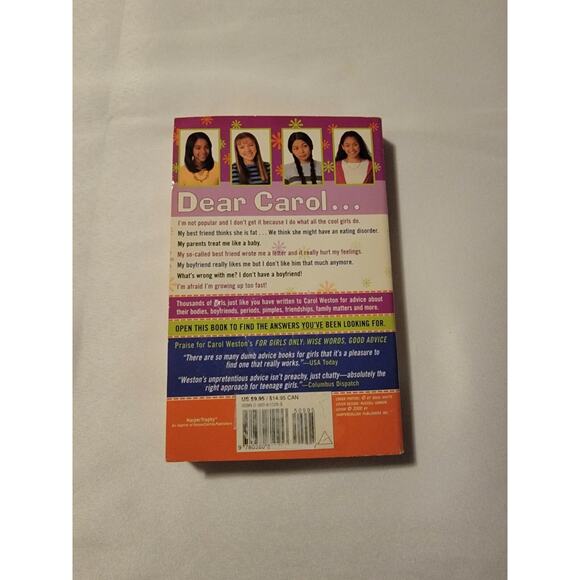 Private & Personal Questions & Answers for Girls Only Teens Book Carol Weston - Picture 2 of 8